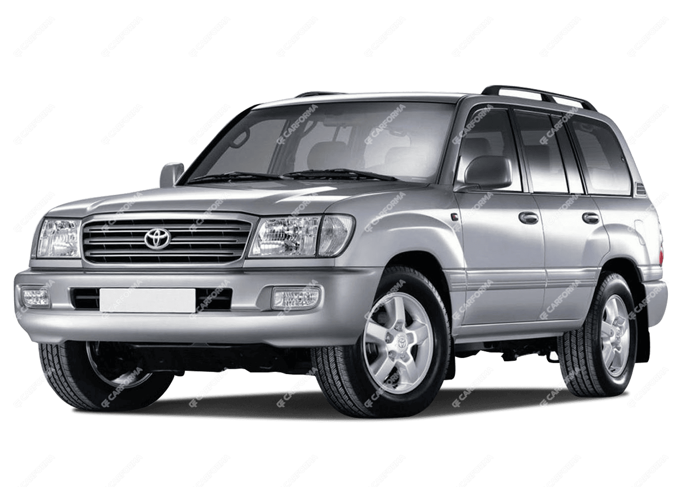 Ворсовые коврики на Toyota Land Cruiser 100 1998 - 2007