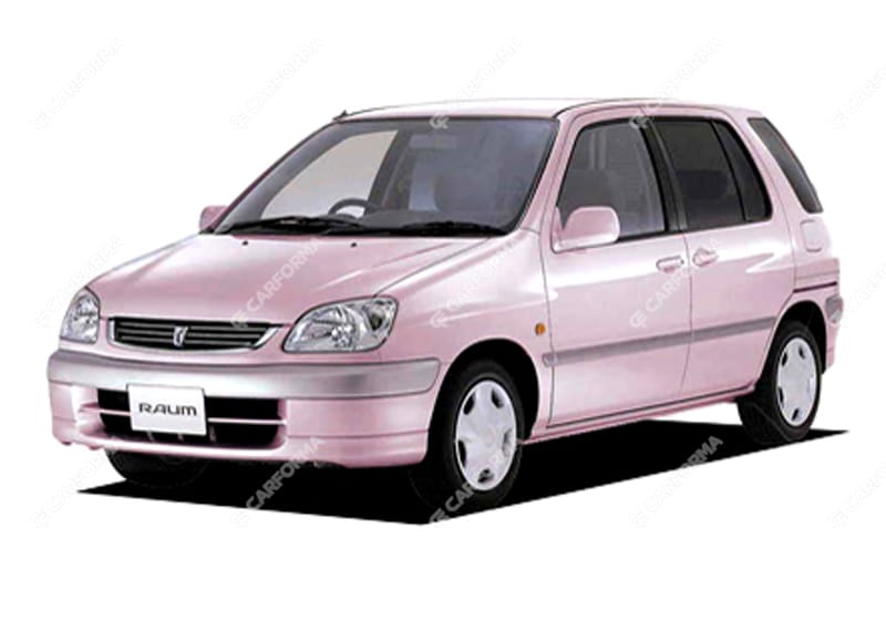 Ворсовые коврики на Toyota Raum I 1997 - 2003