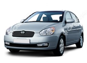 Автоковрики на Hyundai Verna 2005 - 2010 | Carforma