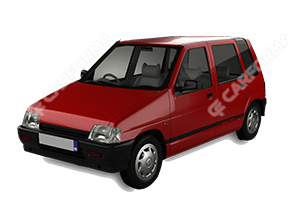 Автоковрики на Daewoo Tico 1991 - 2004 | Carforma