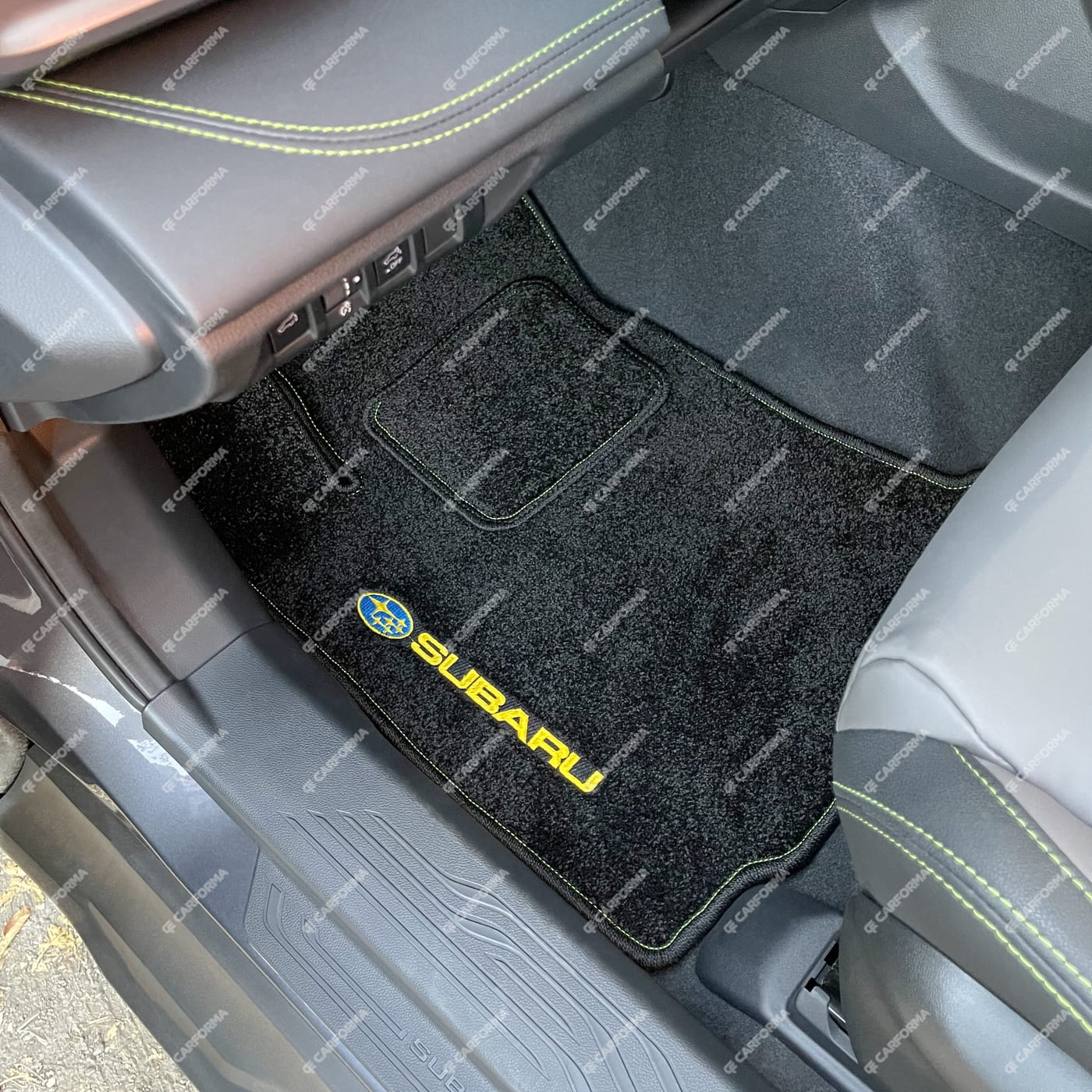 Ворсовые коврики на Subaru Outback VI 2019 - 2024 в Москве