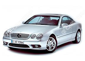 Коврики на Mercedes CL (C215) 1998 - 2006
