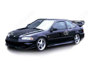 Автоковрики на Honda Civic V 2d 1993 - 1996 | Carforma