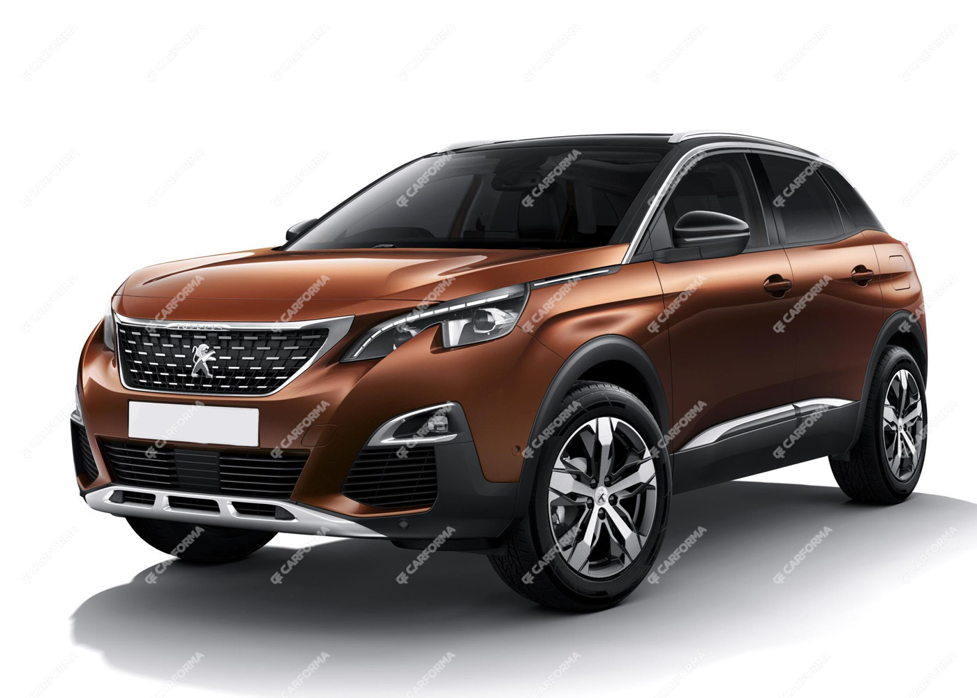 Ворсовые коврики на Peugeot 3008 II 2016 - 2025