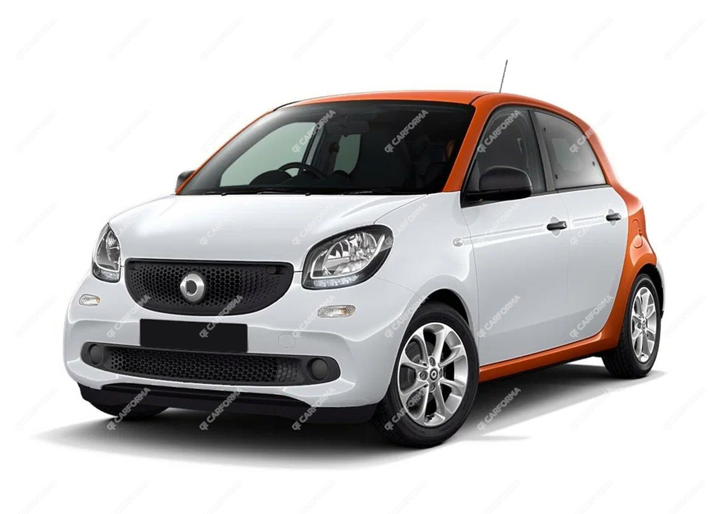 Ворсовые коврики на Smart Forfour (W454) 2004 - 2007