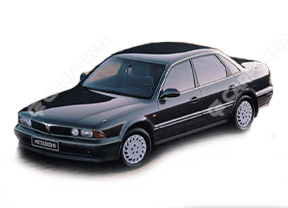 Автоковрики на Mitsubishi Sigma IV 1990 - 1998 | Carforma