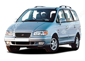 Автоковрики на Hyundai Trajet 2000 - 2009 | Carforma