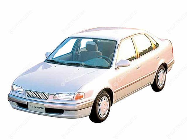 Ворсовые коврики на Toyota Sprinter (E11) 1995 - 2000