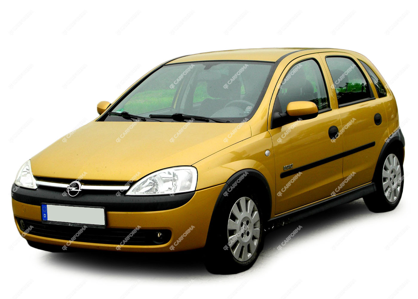 Ворсовые коврики на Opel Corsa C 2000 - 2006