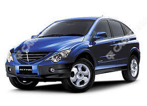 Автоковрики на SsangYong Actyon I 2006 - 2011 | Carforma