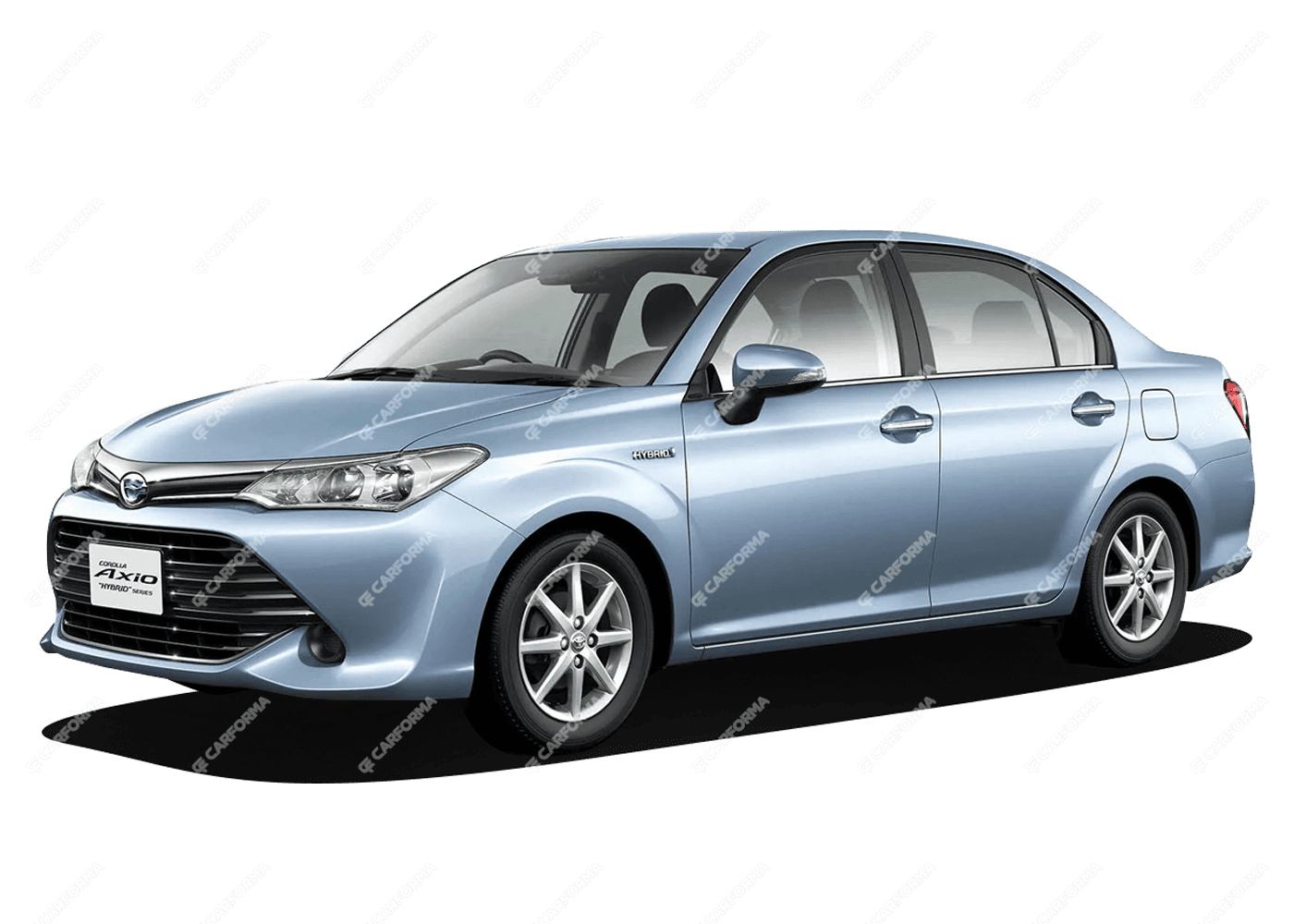 Ворсовые коврики на Toyota Corolla Axio (E16) 2012 - 2024