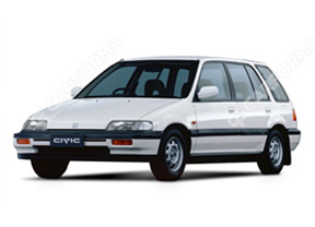 Автоковрики на Honda Civic IV Shuttle 1987 - 1997 | Carforma