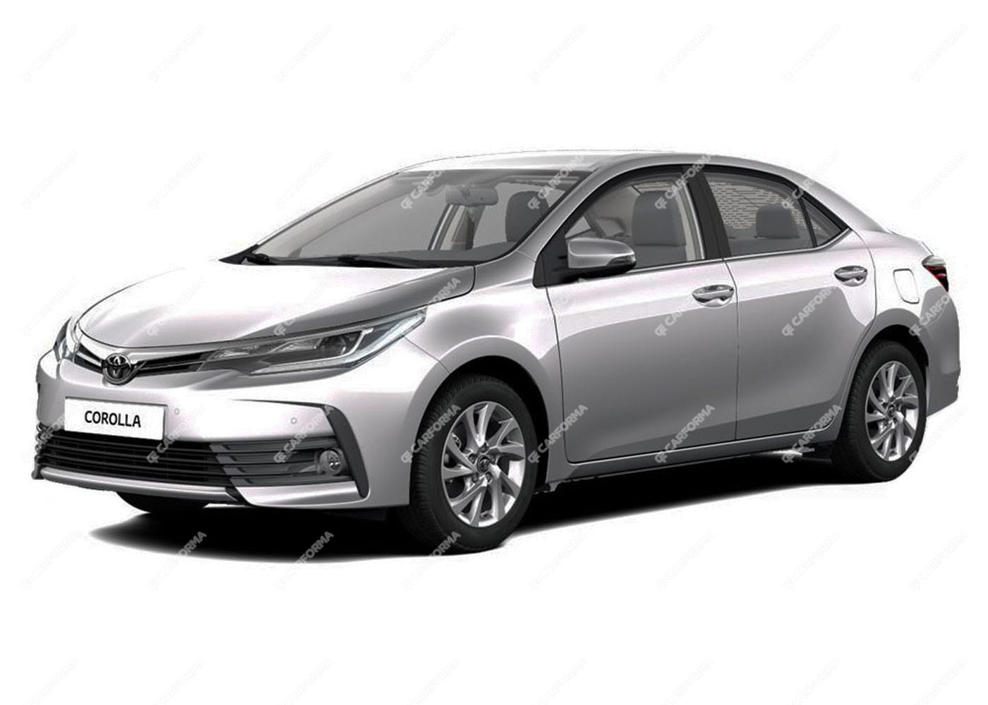 Ворсовые коврики на Toyota Corolla (E18) 2012 - 2019
