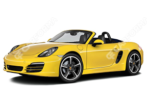 Автоковрики на Porsche Boxster (981) 2012 - 2020 | Carforma