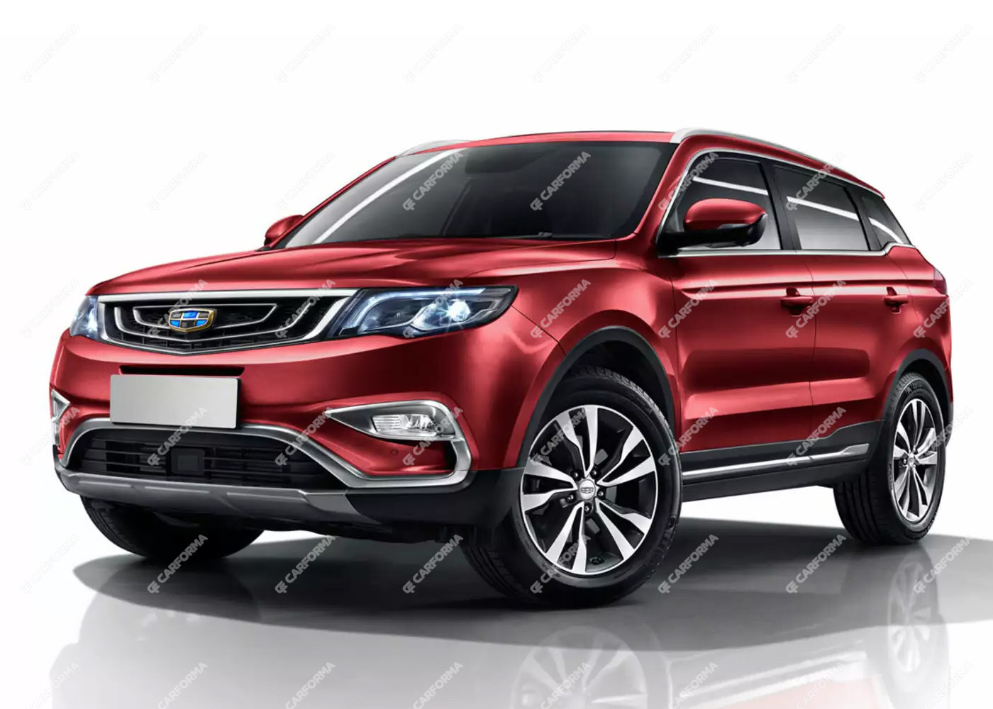 Ворсовые коврики на Geely Atlas I 2016 - 2022