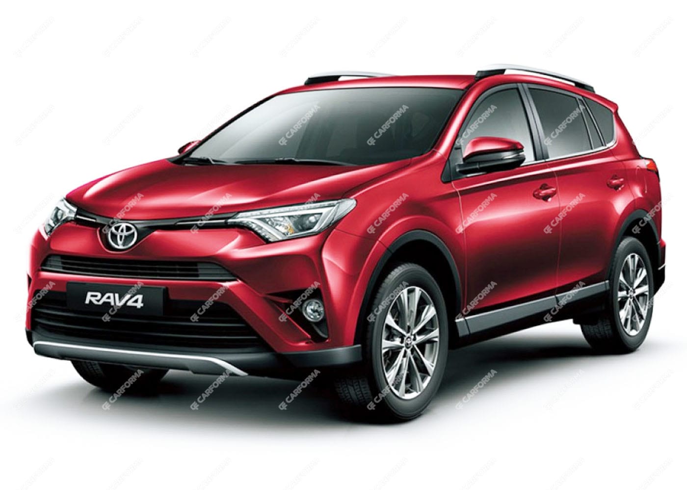 Ворсовые коврики на Toyota Rav4 IV 2012 - 2019