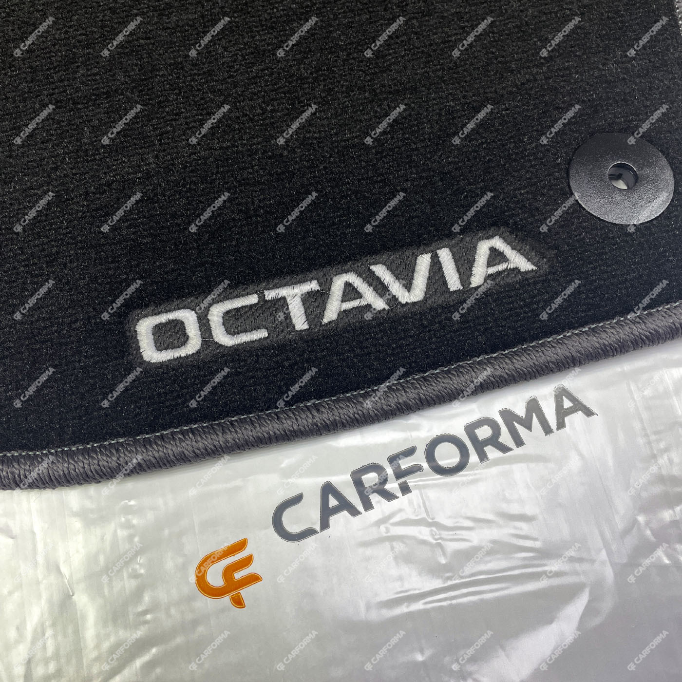 Ворсовые коврики на Skoda Octavia A8 2019 - 2024 в Москве