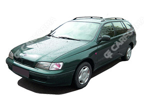 Ворсовые коврики на Toyota Carina E (T19) 1992 - 1997