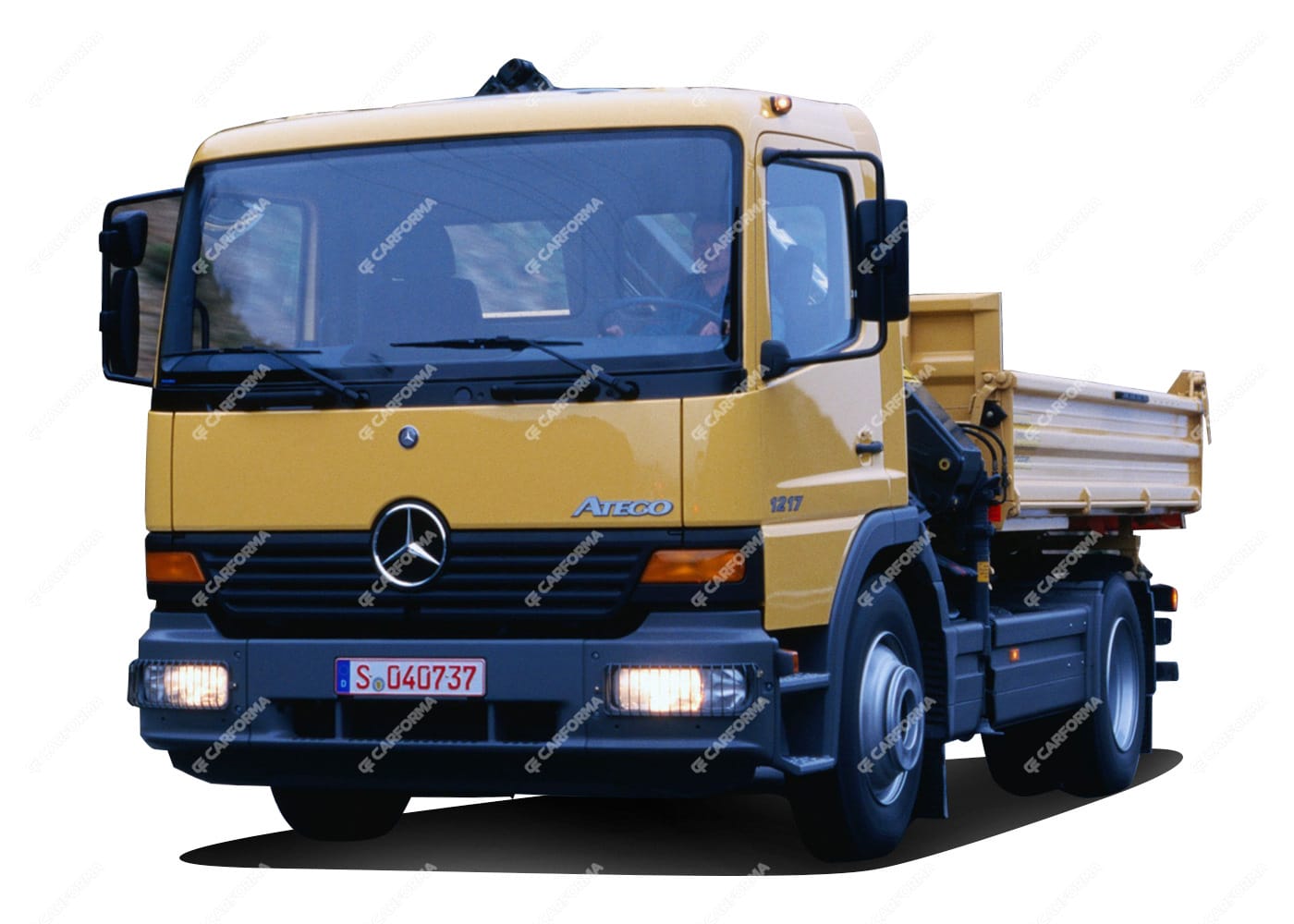 Ворсовые коврики на Mercedes Atego 1998 - 2024