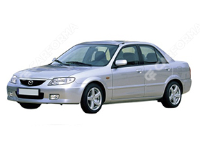 Автоковрики на Mazda 323 1998 - 2003 | Carforma