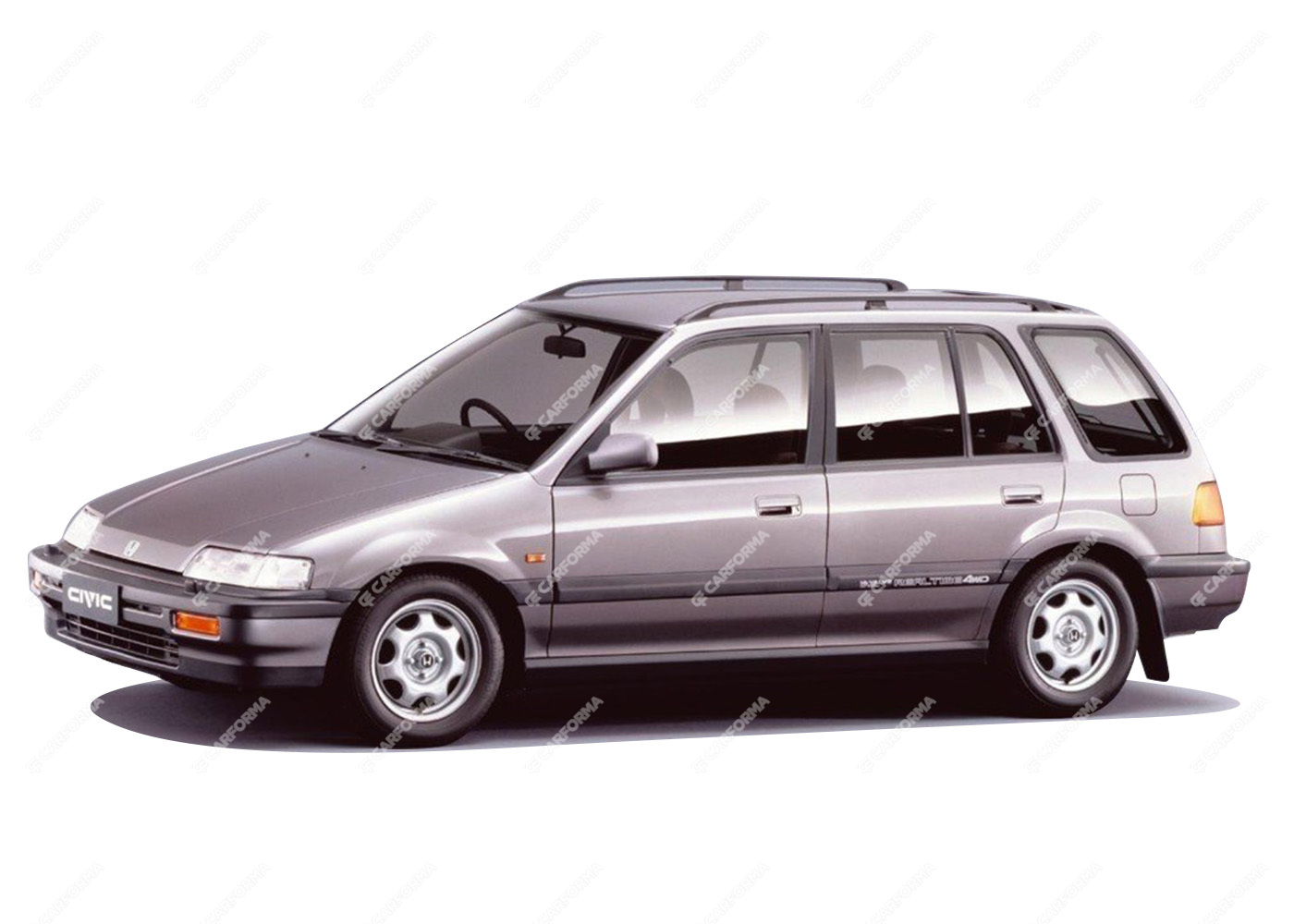 Ворсовые коврики на Honda Civic IV Shuttle 1987 - 1997