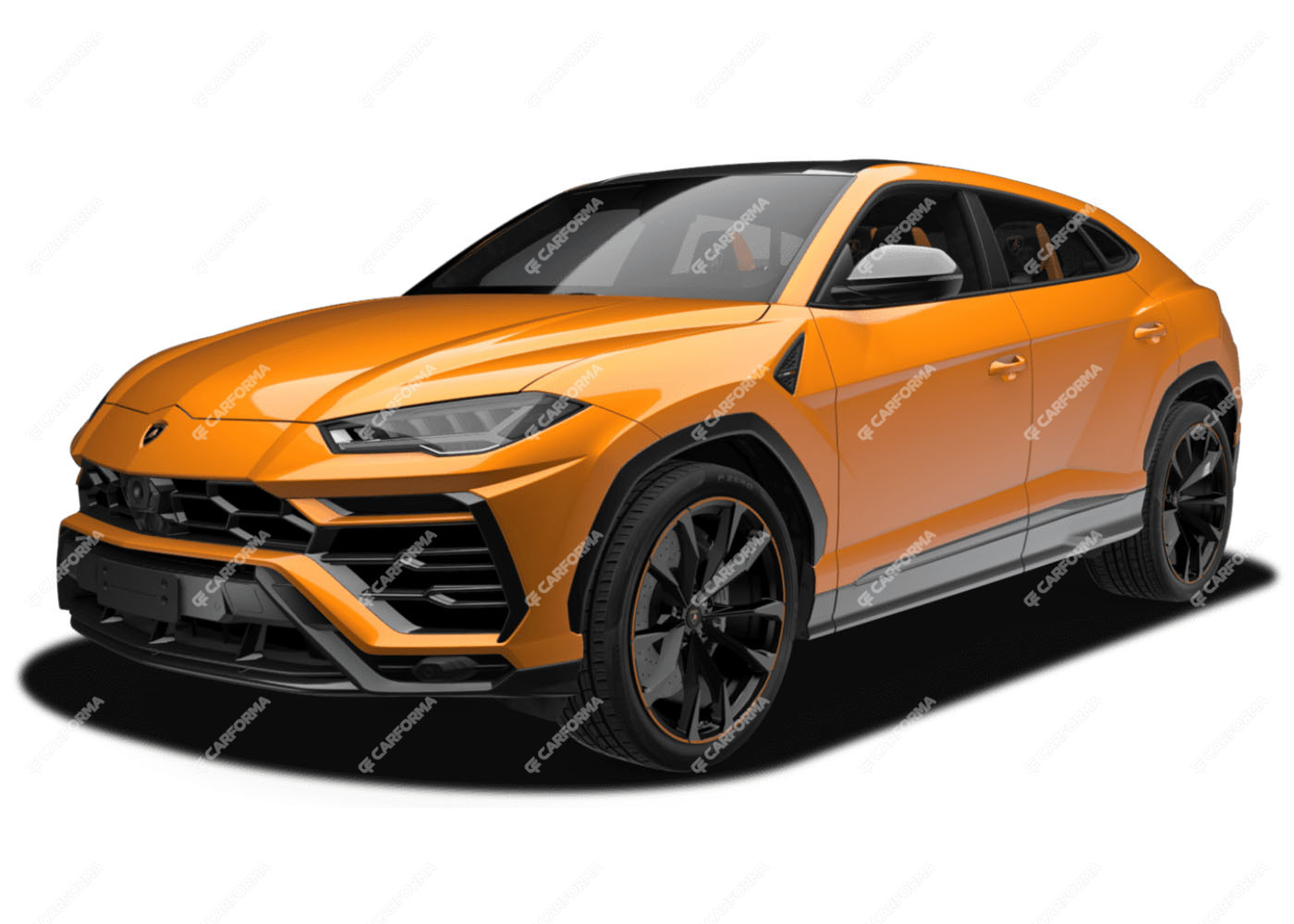 Ворсовые коврики на Lamborghini Urus 2017 - 2024 в Москве