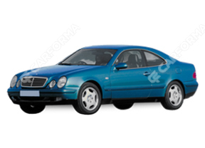 Коврики на Mercedes CLK (C208) 1996 - 2003