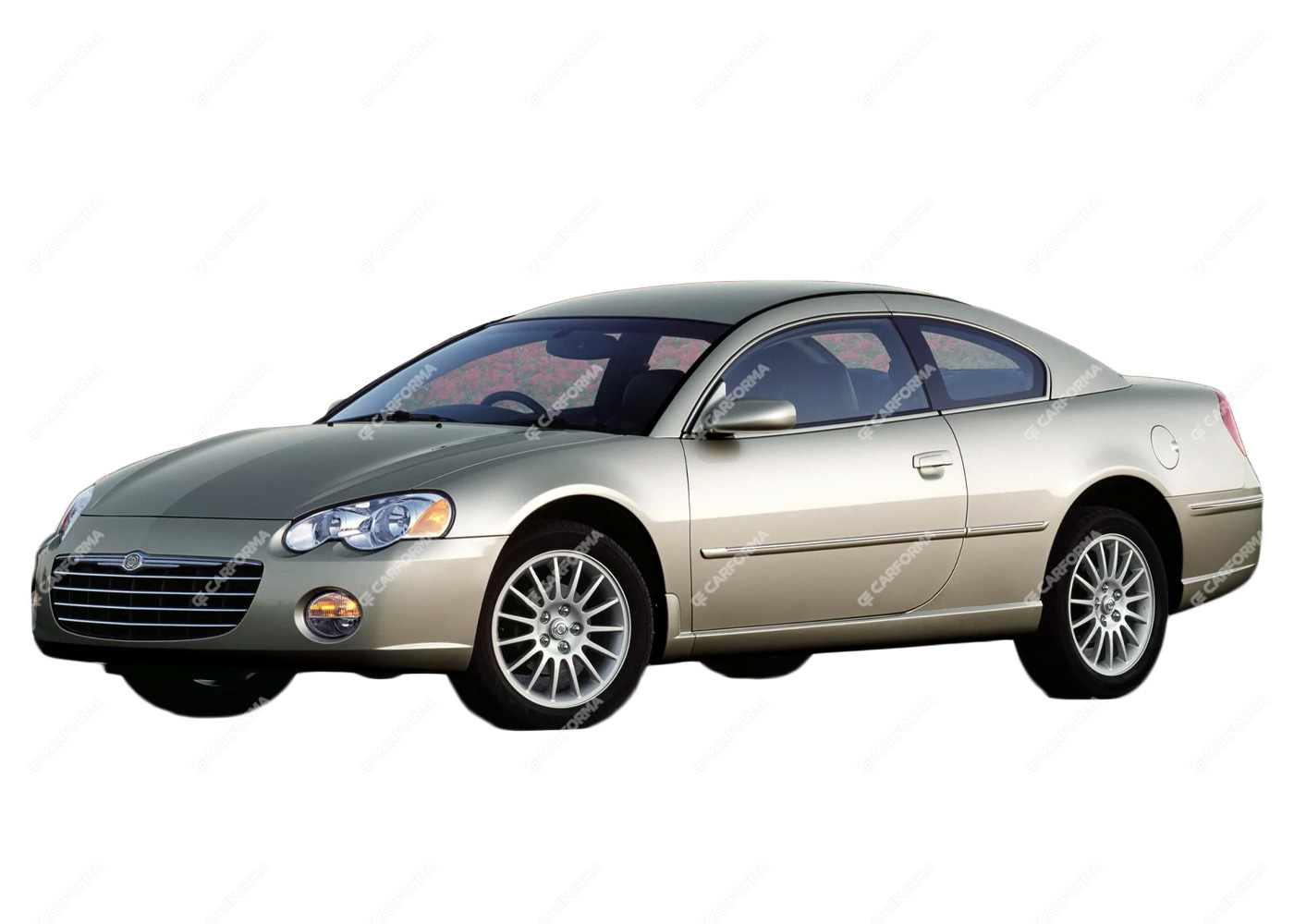 Ворсовые коврики на Chrysler Sebring II Coupe 2000 - 2006