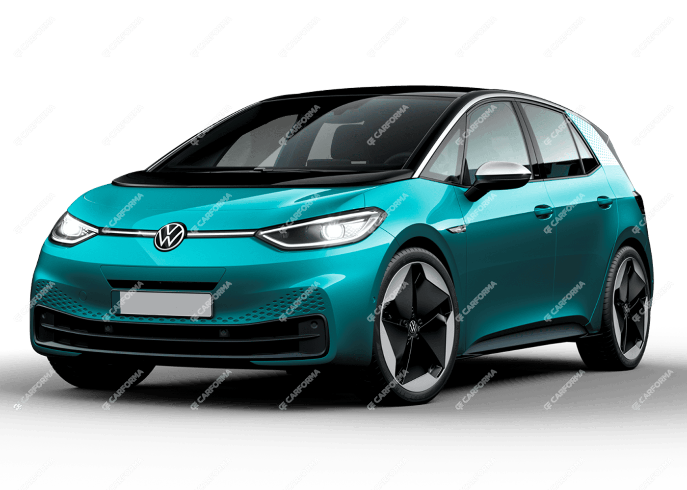 Ворсовые коврики на Volkswagen ID.3 2019 - 2024