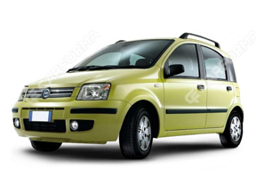 Автоковрики на Fiat Panda II 2003 - 2012 | Carforma