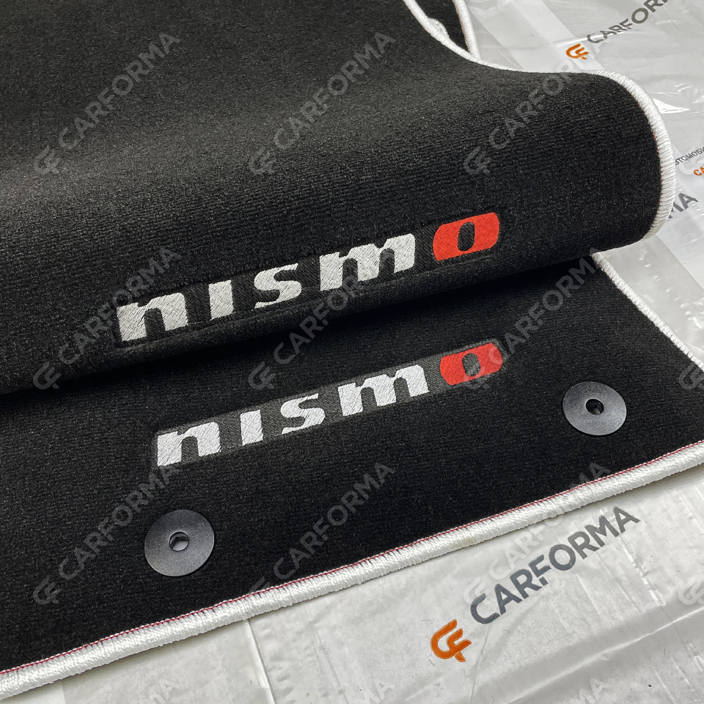 Водительские ворсовые коврики  Nissan Skyline (R34) 1998&nbsp;-&nbsp;2001 в Москве