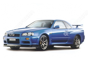 Автоковрики на Nissan Skyline X (R34) 1998 - 2001 | Carforma