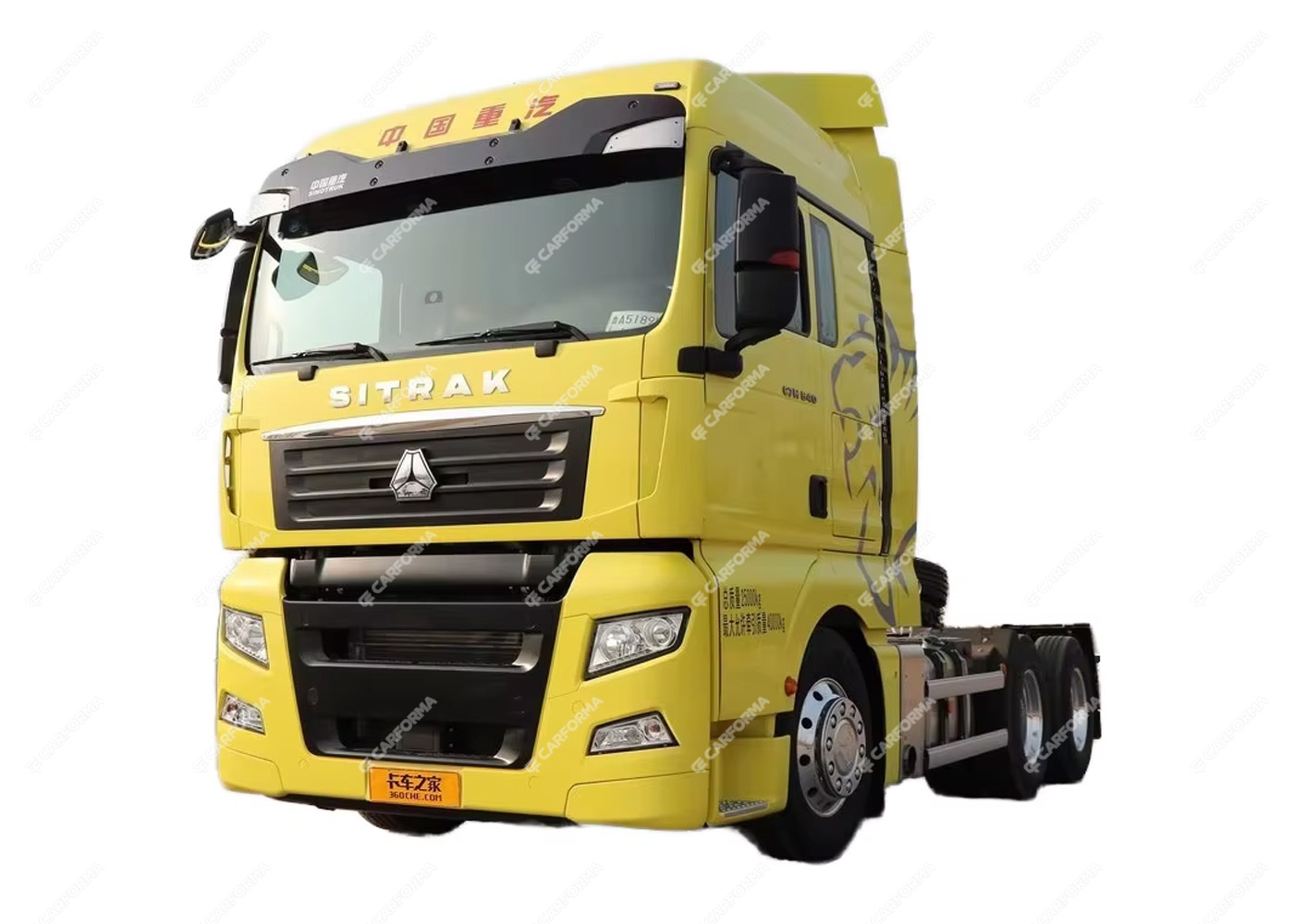 Коврики на Howo Sinotruk Sitrak C7H широкая кабина 2014 - 2025 на заказ с доставкой в Искитим, Новосибирская обл.