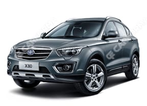 Автоковрики на FAW Besturn X80 2014 - 2020 | Carforma