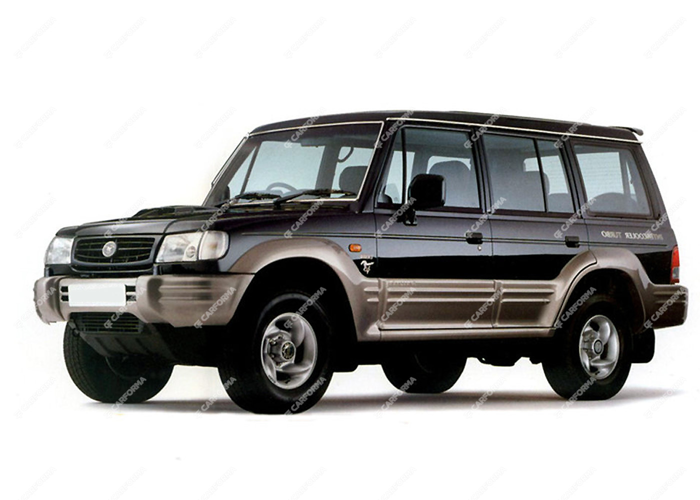 Коврики на Hyundai Galloper II 1997 - 2003 на заказ с доставкой в Сатка, Челябинская обл.