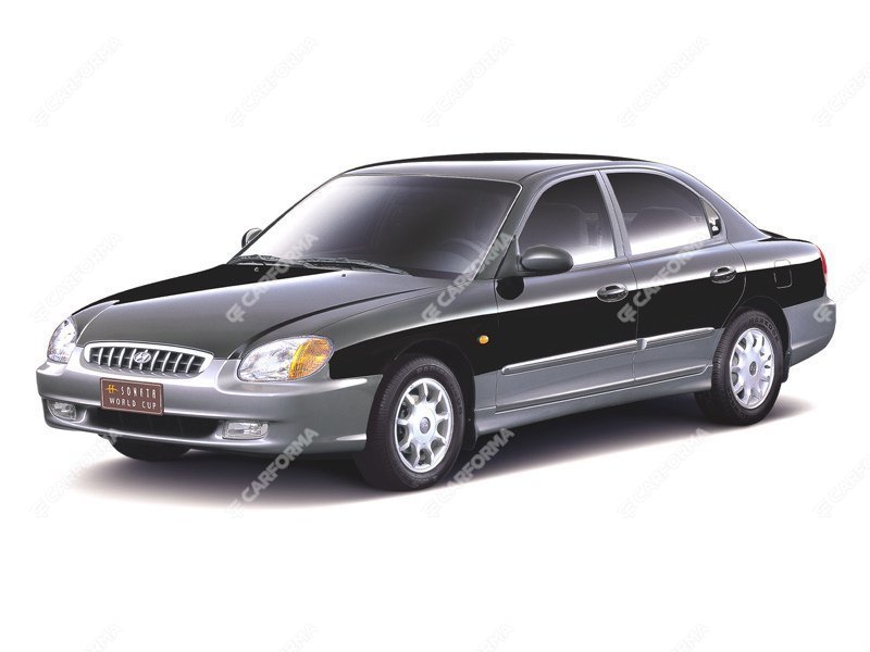 Ворсовые коврики на Hyundai Sonata IV 1998 - 2001