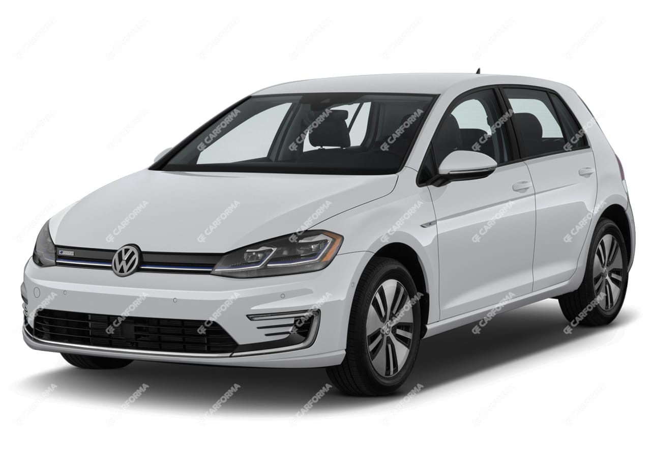 Ворсовые коврики на Volkswagen E-Golf 7 2013 - 2024