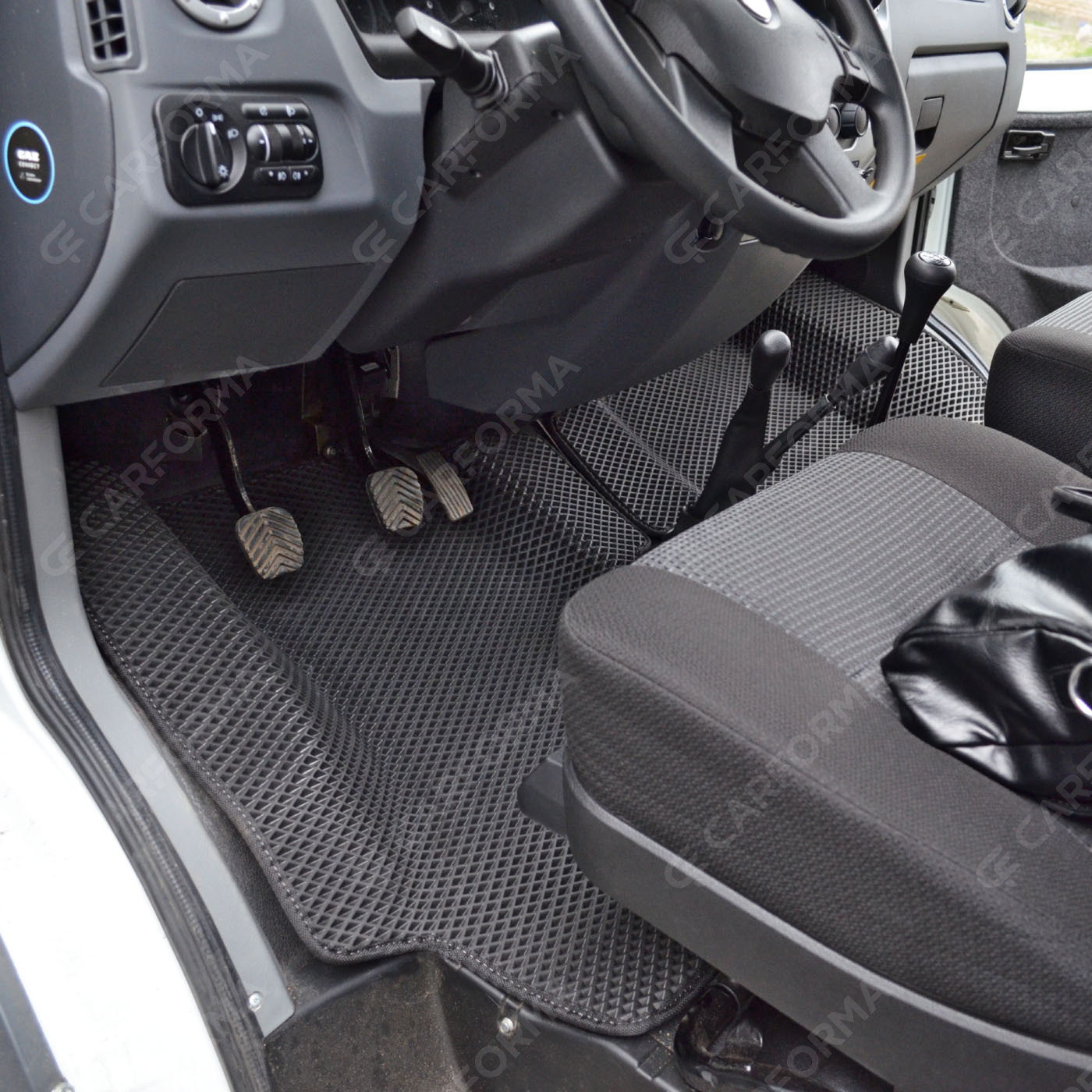 Ворсовые коврики на ГАЗ Соболь 7 мест пассажирский 1998&nbsp;-&nbsp;2026 в Москве