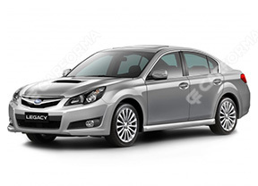 Автоковрики на Subaru Legacy V 2009 - 2015 | Carforma