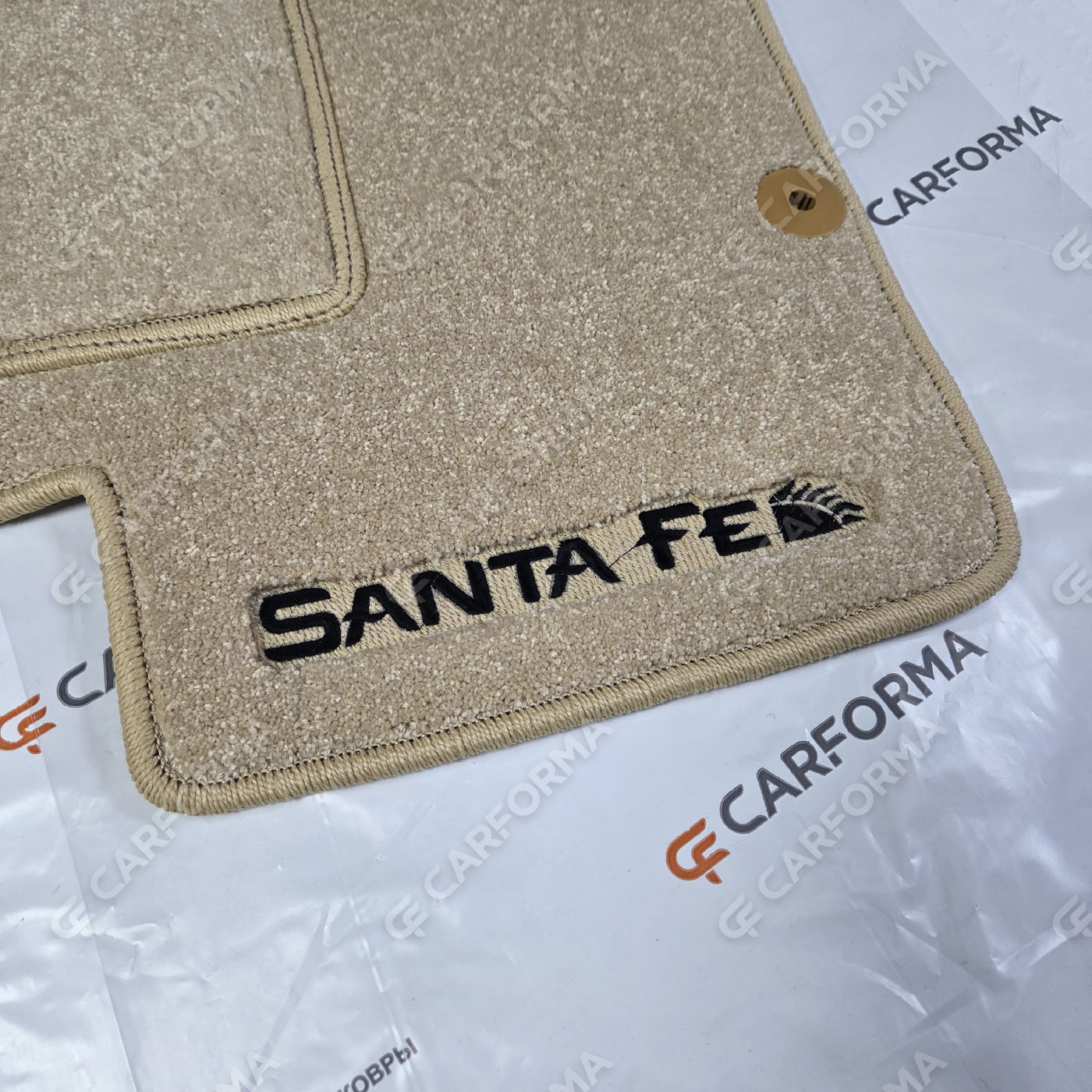 Водительские eva коврики  Hyundai Santa Fe II 2005&nbsp;-&nbsp;2012 в Москве