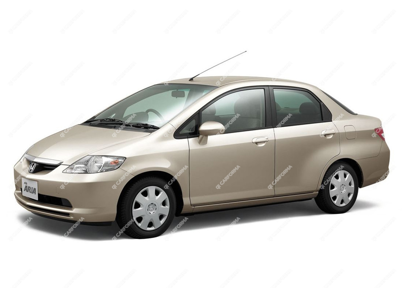 Ворсовые коврики на Honda Fit Aria 2002 - 2009