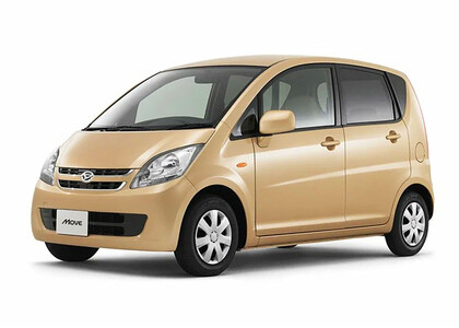 Ворсовые коврики на Daihatsu Move VI 2006&nbsp;-&nbsp;2010 в Москве