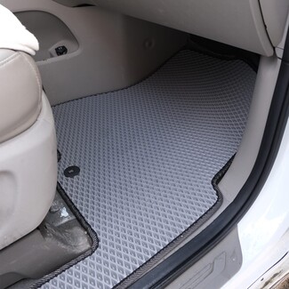 Ворсовые коврики на KIA Carnival III 7 мест 2014 - 2021 в Москве