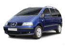 Ворсовые коврики на Seat Alhambra I 1995 - 2010 в Москве