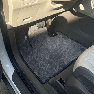 Ворсовые коврики на KIA Carnival IV 8 мест 2020 - 2025 в Москве