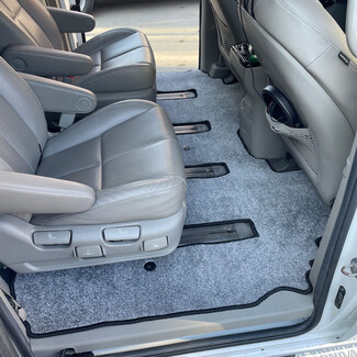Ворсовые коврики на KIA Carnival III 7 мест 2014 - 2021 в Москве