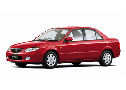 Ворсовые коврики на Mazda Familia (BJ) 1998 - 2003 в Москве