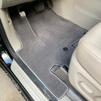 Ворсовые коврики на KIA Carnival III 7 мест 2014 - 2021 в Москве