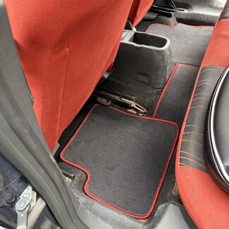 Ворсовые коврики на Opel Corsa D 2006 - 2014 в Москве