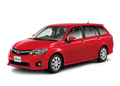 Ворсовые коврики на Toyota Corolla Fielder (E16) 2012 - 2017 в Москве